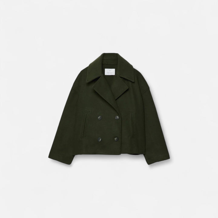 Women's Double-Breasted Coat | Classic Cut