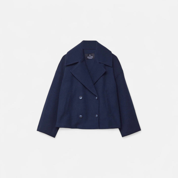 Women's Double-Breasted Coat | Classic Cut