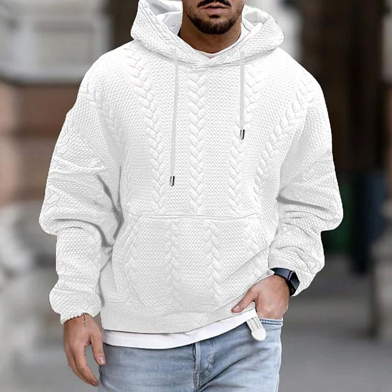 Herren-Winterpullover | Mit Kapuze