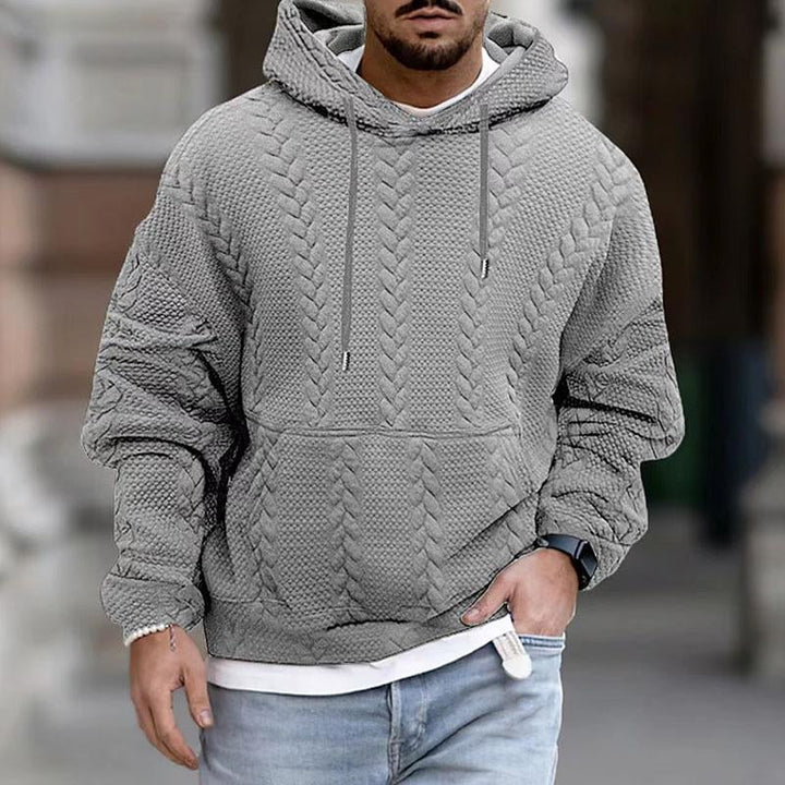 Herren-Winterpullover | Mit Kapuze