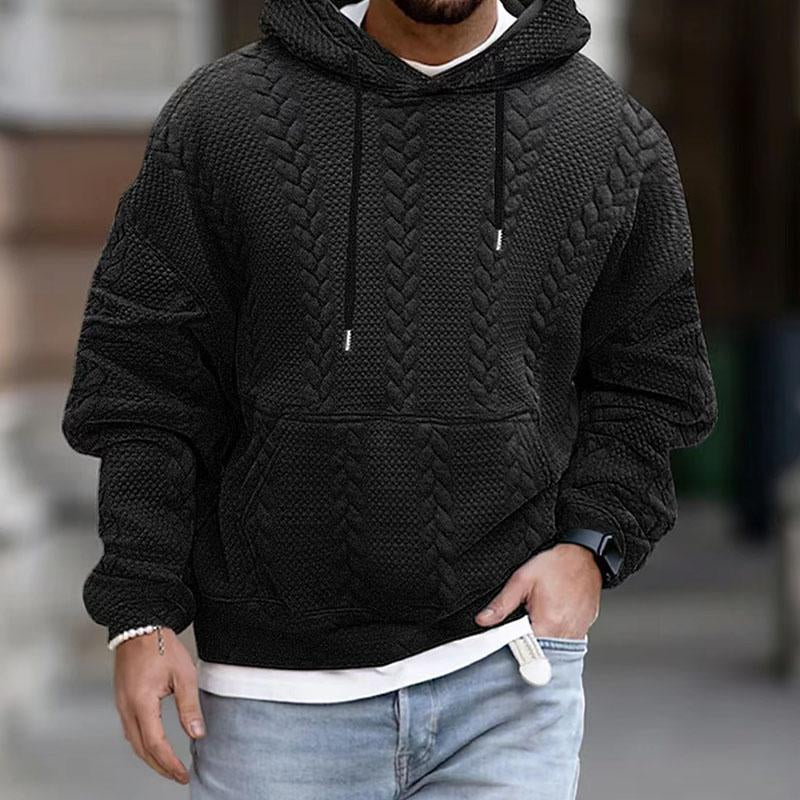 Herren-Winterpullover | Mit Kapuze