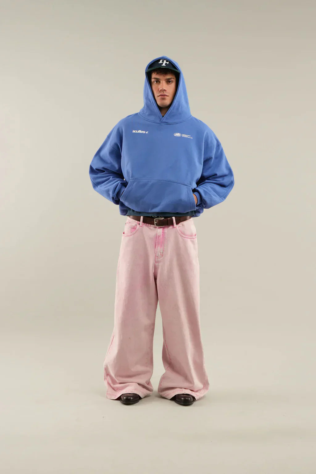 Sweter damski z kapturem | Luźny krój
