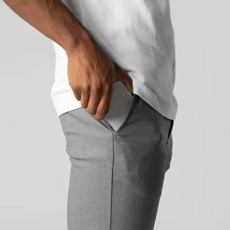 Męskie Zwężane Spodnie Chinos | Codzienny Styl