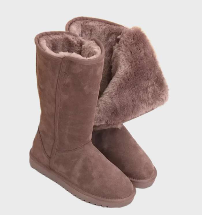 Buty Zimowe Damskie Klasyczne | Zamek Błyskawiczny