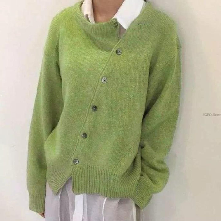 Sweter Damski Stylowy Kopertowy | Zimowy