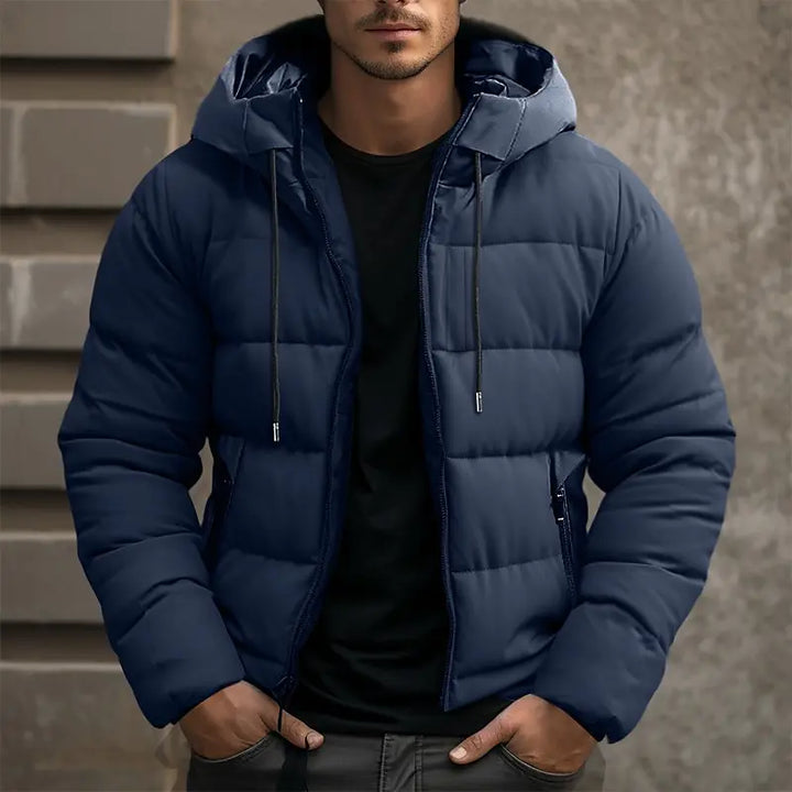 Men's Quilted Winter Jacket | Modern Cut