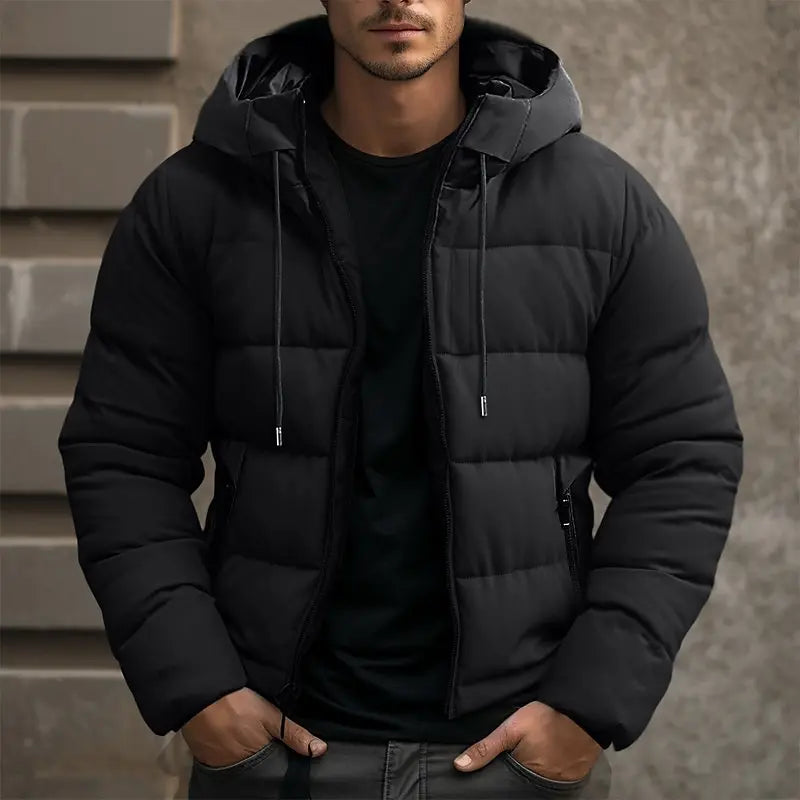 Men's Quilted Winter Jacket | Modern Cut