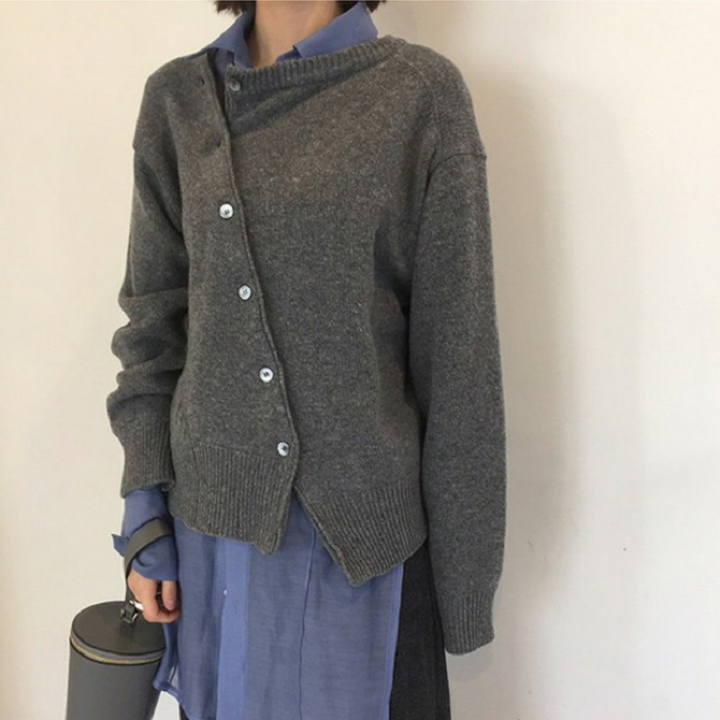 Sweter Damski Stylowy Kopertowy | Zimowy
