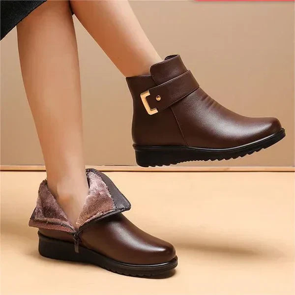 Buty Damskie Zimowe Botki | Klasyczne Wysokie