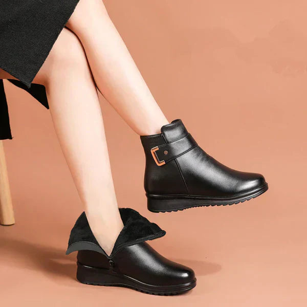 Buty Damskie Zimowe Botki | Klasyczne Wysokie