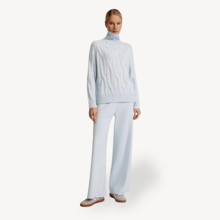 Women's Jumpsuit with Sweater and Pants | Loose Fit
