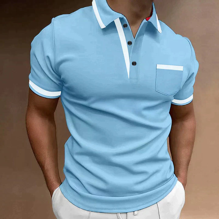Herren-Poloshirt mit klassischem Kragen | Kurzarm